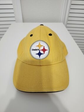 NFL Yellow Pittsburgh Steelers Logo Baseball Cap